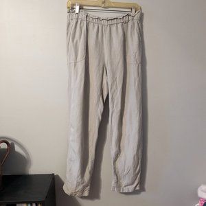 Anthropologie Linen Pants with Pockets